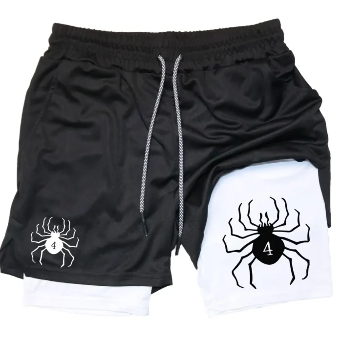 Anime Hunter x Hunter Gym Sp5der Shorts for Men - Image 2