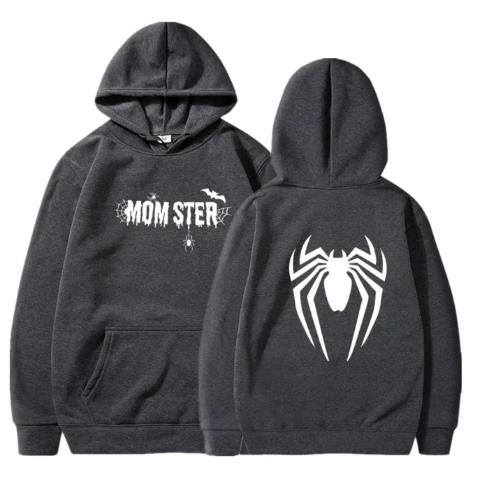 Mom Ster logo Sp5der Hoodie for Man's - Image 6