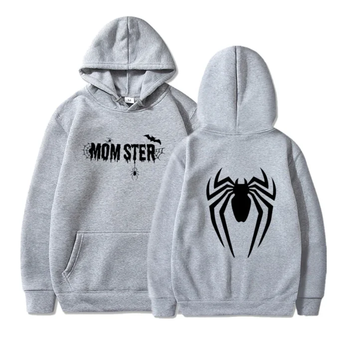 Mom Ster logo Sp5der Hoodie for Man's - Image 5