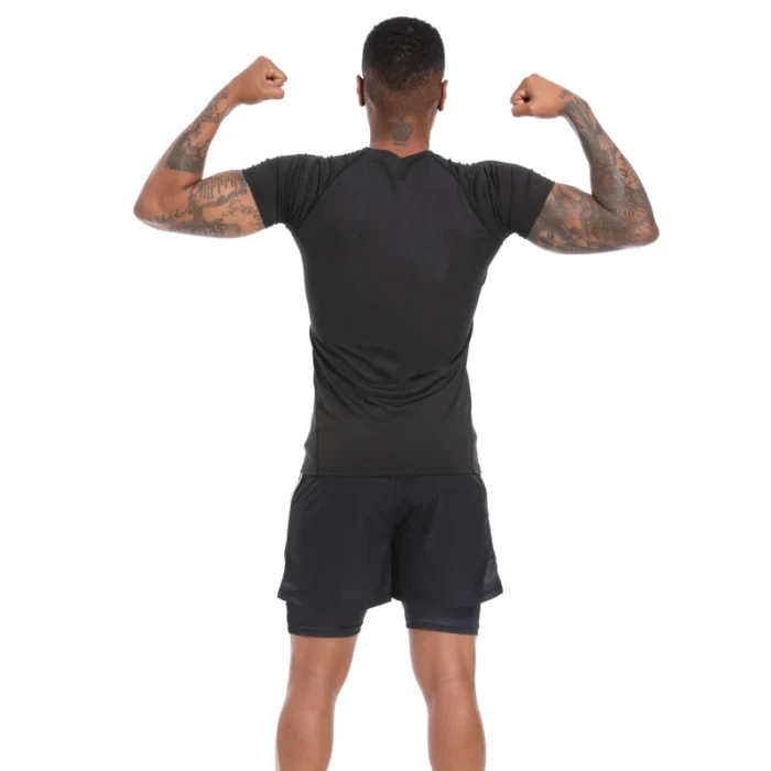 GYM Compression Workout Y2K Sp5der T shirt - Image 5
