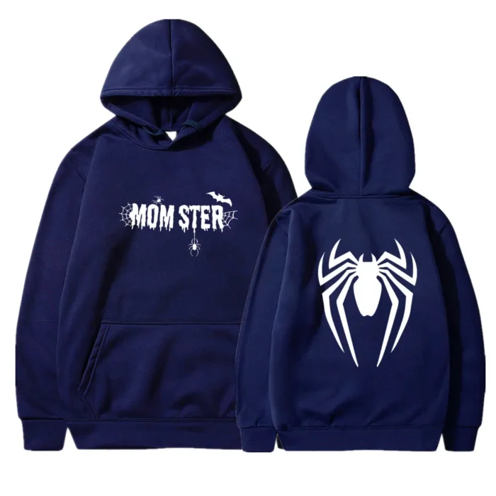 Mom Ster logo Sp5der Hoodie for Man's - Image 3